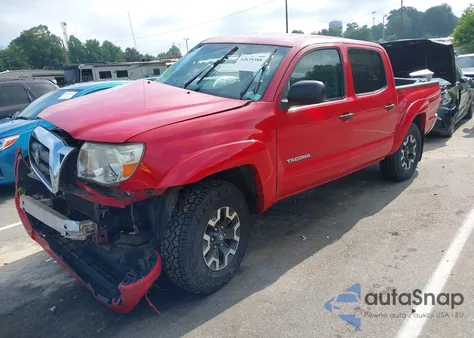 2007 Toyota Tacoma Base V6 from USA, damaged, VIN 5TELU42N17Z465706